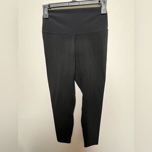 YUNOGA WOMEN’S HIGH WAIST BUTTERY SOFT ATHLETIC YOGA PANTS   BLACK. SIZE MEDIUM